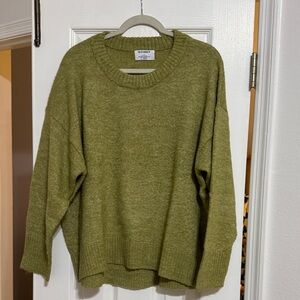 Old Navy Moss Green Women's Crew Neck Sweater